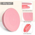 DIY Cookies Baking Plastic Pan Decorating Plate Rotating Table Round Cake Stand Tool Cake Rotary Turntable